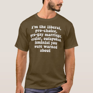 T-shirt Responsabilisation féministe Droits des femmes Jus