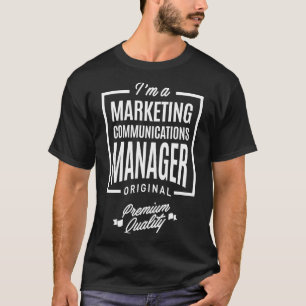 T-shirt Responsable des communications marketing