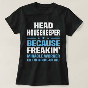T-shirt Responsable du ménage