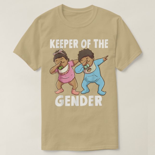 T-shirt Responsable du Parti de la Révélation de genre du  (Design devant)