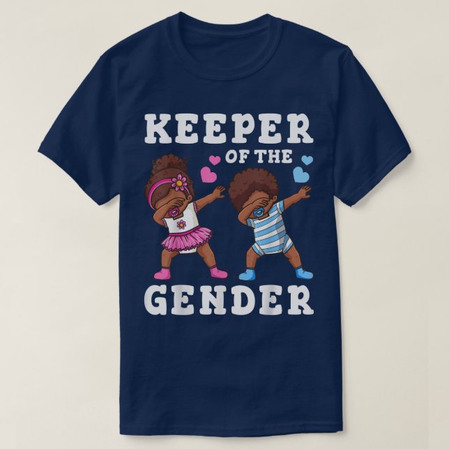 T-shirt Responsable du Parti de la Révélation de genre du  (Design devant)