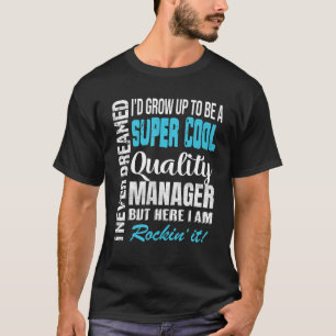 T-shirt Responsable Qualité Appréciation