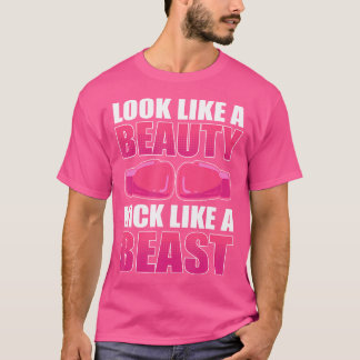 T-shirt Ressemblent À Une Belle Baise Comme Une Bête Boîte