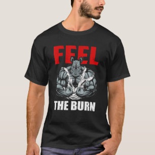 T-shirt Ressentez La Gravure Bodybuilding Bodybuilding