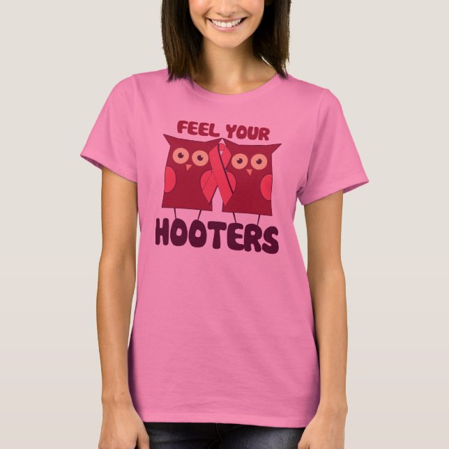 T-shirt Ressentez votre sensibilisation au cancer du sein  (Devant)