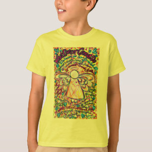 T-shirt Ressort Coeurs Cancer ne peut pas faire Ange T-shi
