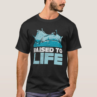 T-shirt ressuscité christianisme jésus christ baptême fait