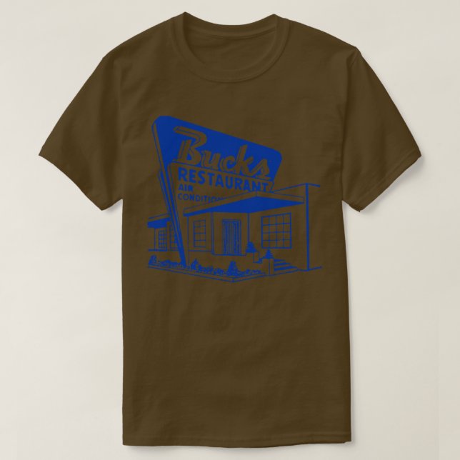 T-shirt Restaurant Bucks (Design devant)
