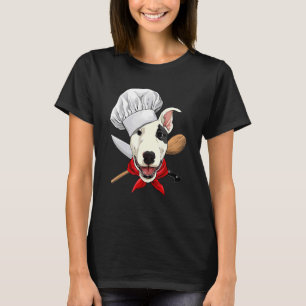 T-shirt Restaurant Bull Terrier Chef Cuisine Cuisine