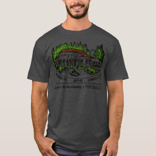 T-shirt Restaurant Defunct Henrys Portland Oregon