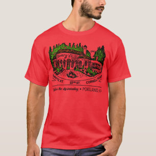 T-shirt Restaurant Defunct Henrys Portland Oregon