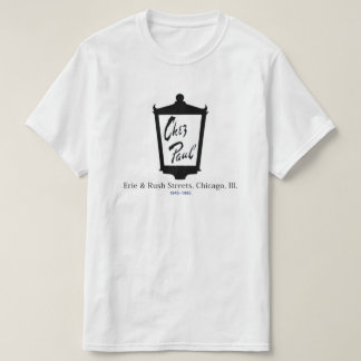 T-shirt Restaurant français Chez Paul, Chicago