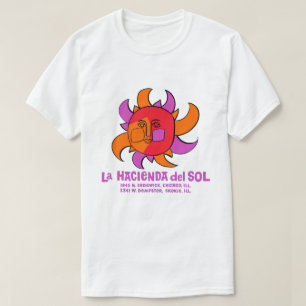 T-shirt Restaurant mexicain La Hacienda del Sol, Chicago e
