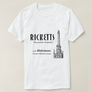 T-shirt Restaurant Ricketts, Chicago, Illinois