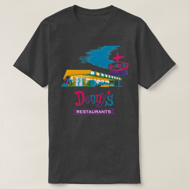 T-shirt Restaurants Dennys (Design devant)