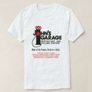 T-shirt Restaurants John's Garage en Illinois