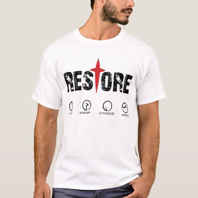 T-SHIRT RESTAURATION (Devant)