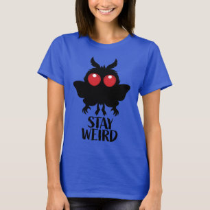 T-shirt Reste Bizarre Mignon Cryptide Mothman Créature Lég