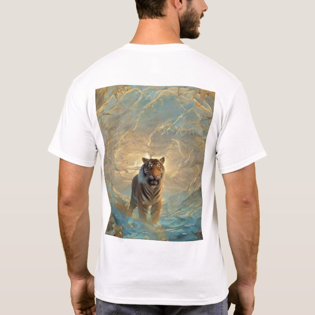 T-shirt Reste fort. Restez fier (Dos)