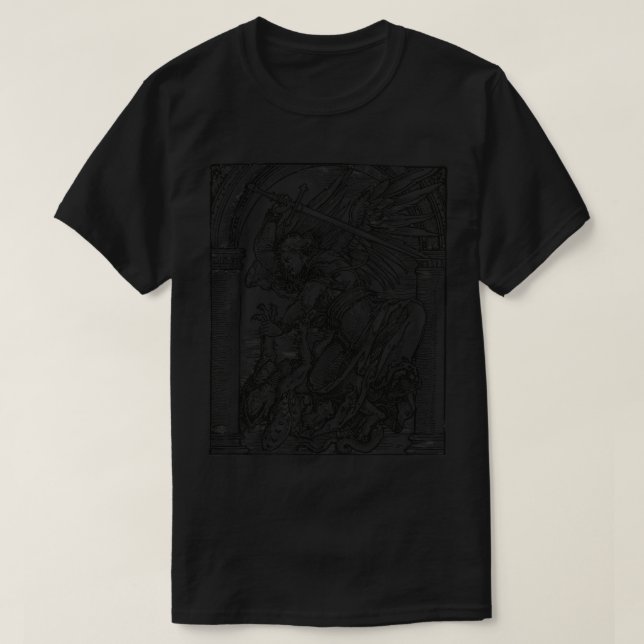 T-shirt Reste le dragon (Design devant)