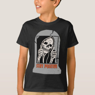 T-SHIRT RESTE POSITIVE SKELETON