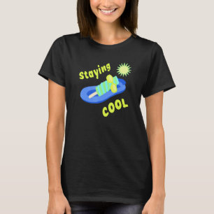T-shirt Rester Cool Congelé Traiter Le Soleil Dans Les Lun