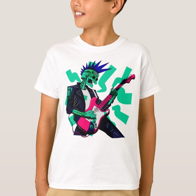 T-shirt Rester électrique (Devant)