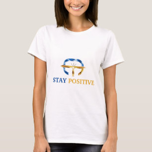 T-shirt Rester positif