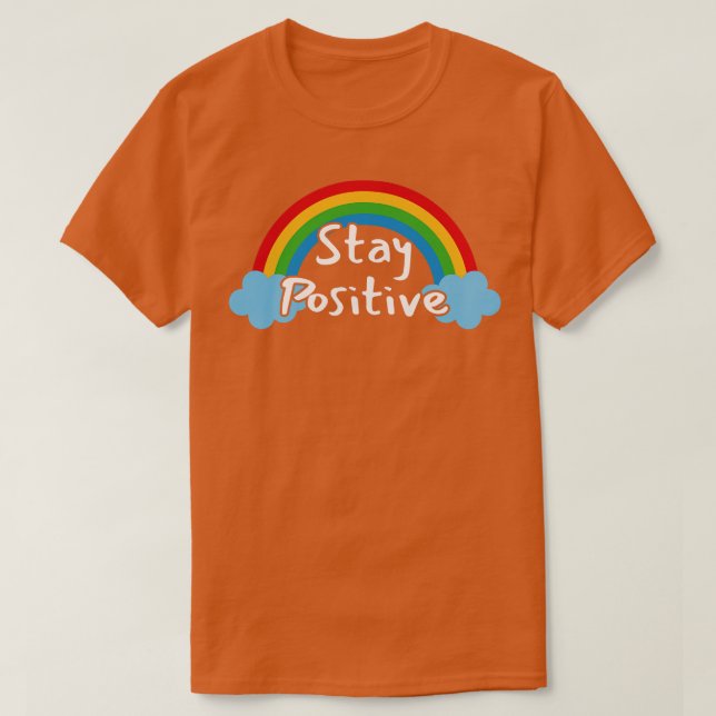 T-shirt Rester positif 1 (Design devant)