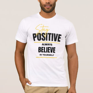 T-shirt Rester positif Vibes Tee