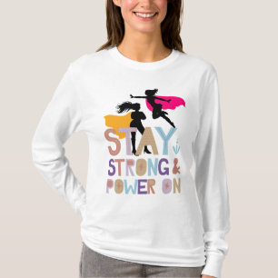 T-shirt rester puissant