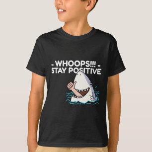 T-shirt Rester un autocollant positif3