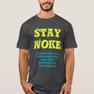 T-shirt RESTER WOKE Bible