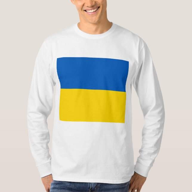T-SHIRT RESTEZ AVEC L'UKRAINE ! (Devant)