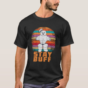 T-shirt Restez bouffé - Homme musculaire amusant