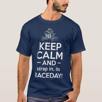 T-shirt Restez Calme Et Bracelet Dans Son Rider Quad Raced