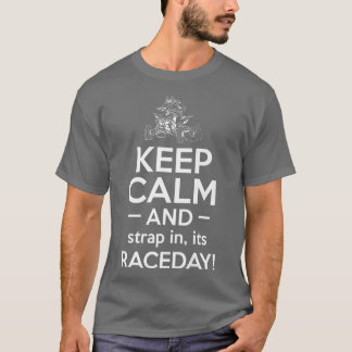 T-shirt Restez Calme Et Bracelet Dans Son Rider Quad Raced