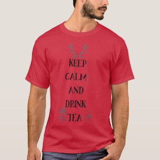 T-shirt Restez calme et buvez du thé 2 1