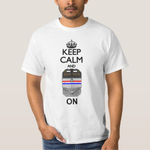 T-shirt Restez calme et F40PH allumé