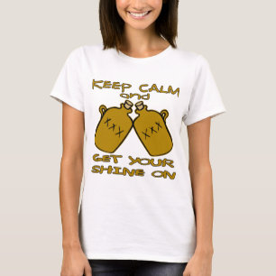 T-shirt Restez Calme Et Mettez Votre Brillant En Service