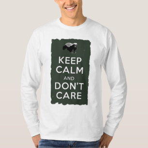 T-shirt Restez calme et ne vous souciez pas