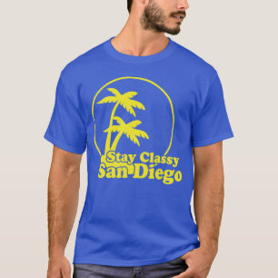 T-shirt Restez classe San Diego Anchorman drôle