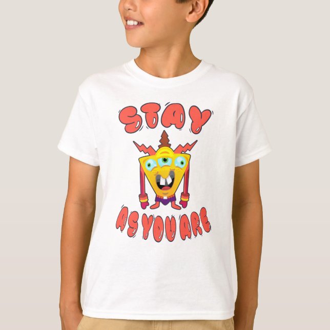T-shirt Restez comme vous êtes (Devant)