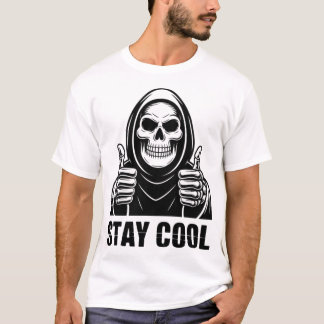 T-shirt Restez Cool vintage