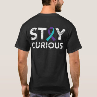T-shirt Restez curieux de la prévention du suicide