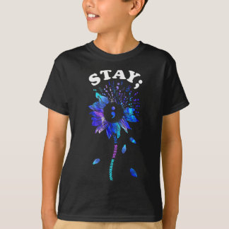 T-shirt Restez Demain a Besoin de Vous Tulipe Sensibilisat