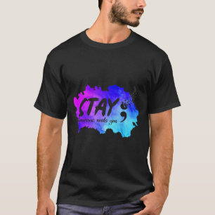 T-shirt Restez demain nécessite une sensibilisation à la p