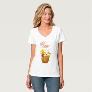T-shirt Restez doux Restez ensoleillé-Bonjour Chemise à an