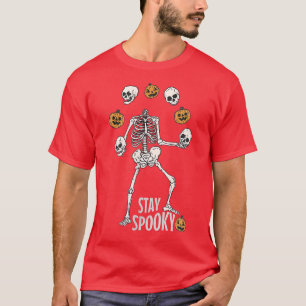 T-shirt Restez Éffrayant Super Cute danser squelette Hallo