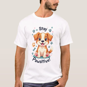 T-shirt Restez en Amoureux des chiens de garde